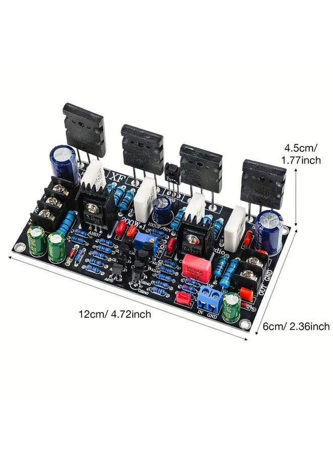 200W Mono Power Amplifier Board 1943 5200 Tubes Metal Construction 1pc - Image 3